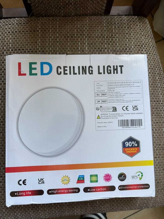 Zestaw dwóch lamp led