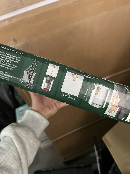 Worki filtrujace włókninowe PVT 20 A1