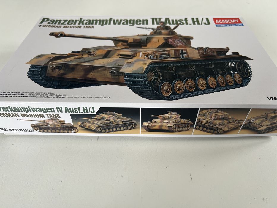 Czołg Panzer IV H/J model do sklejenia Academy 13234