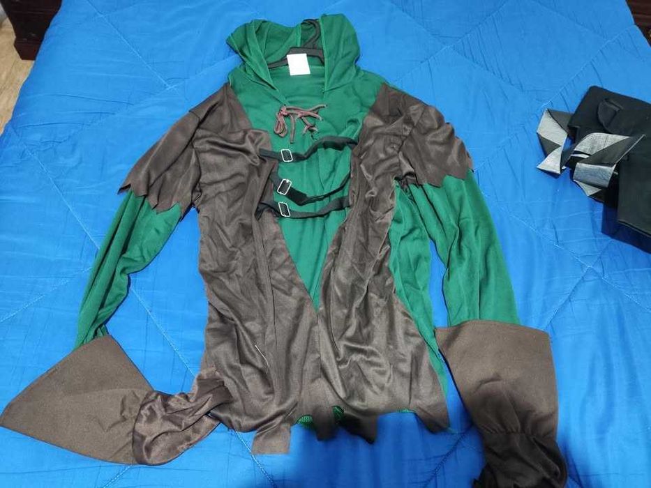 Fato Carnaval Arqueiro Misterioso * Adulto