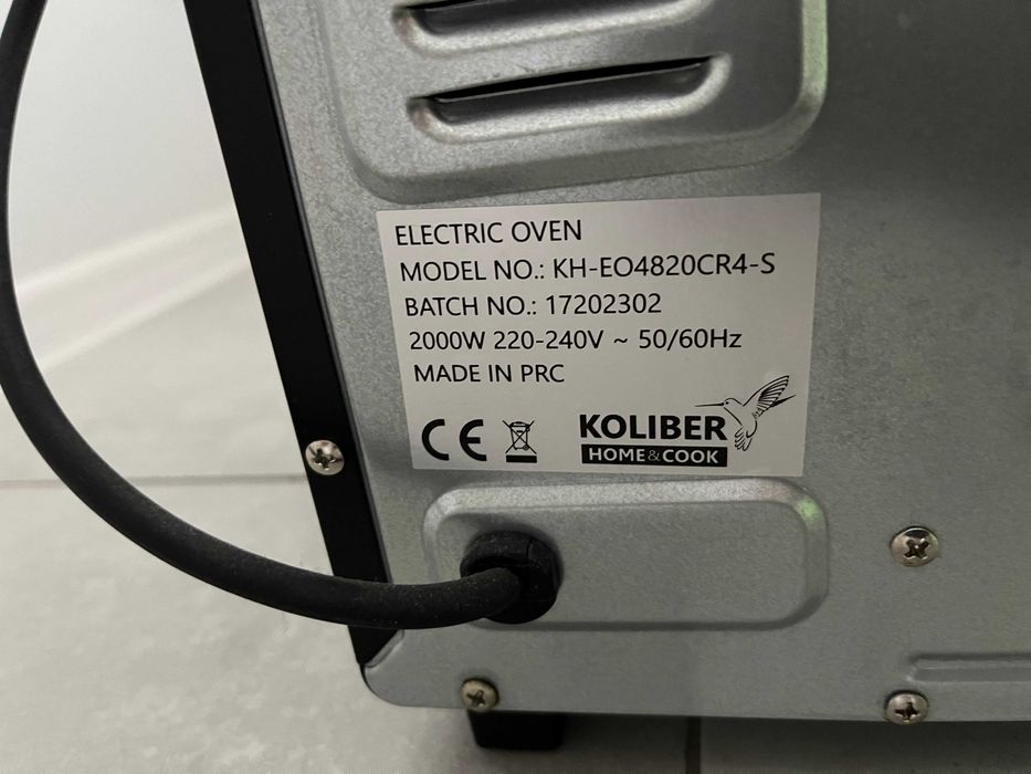 Piekarnik, piecyk wolnostojący KOLIBER KH-EO4820CR4