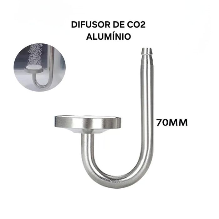 Difusor CO2 Aquário Plantado