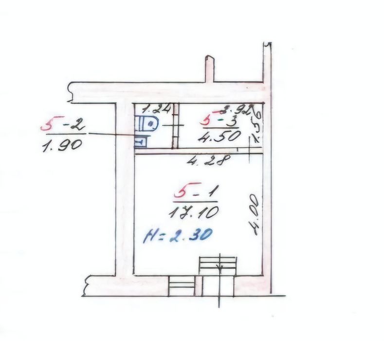 Продаж комерційного приміщ.цоколь-25 м2 /28 червня