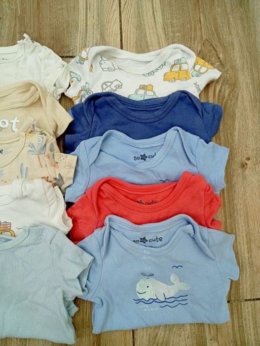 Zestaw 15 szt body So Cute z krótkim rękawem 62