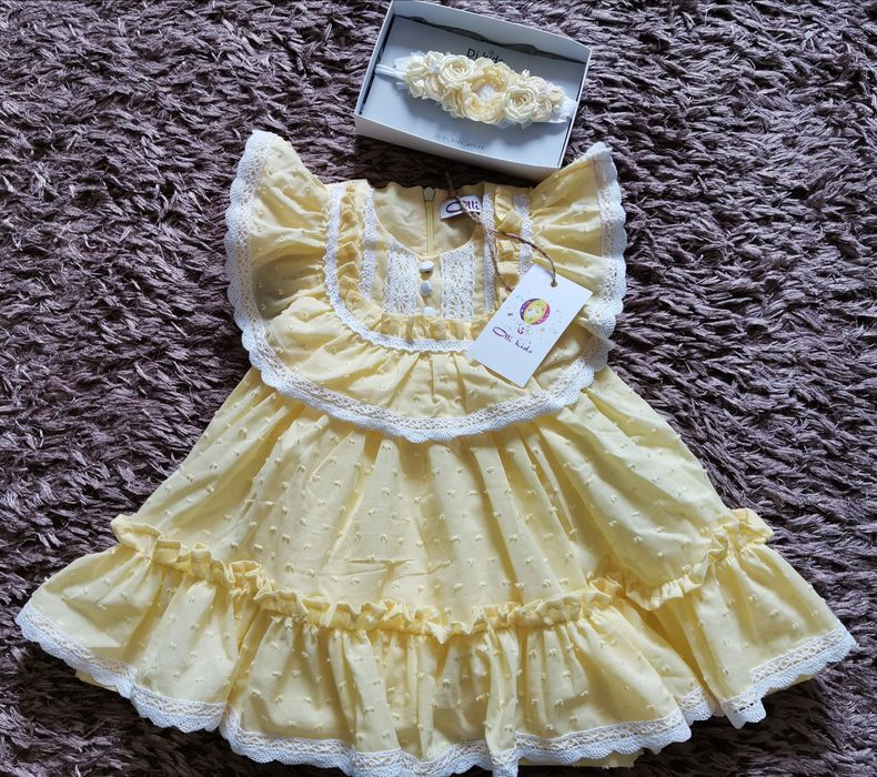 Праздничный комплект (платье с повязочкой на голову)