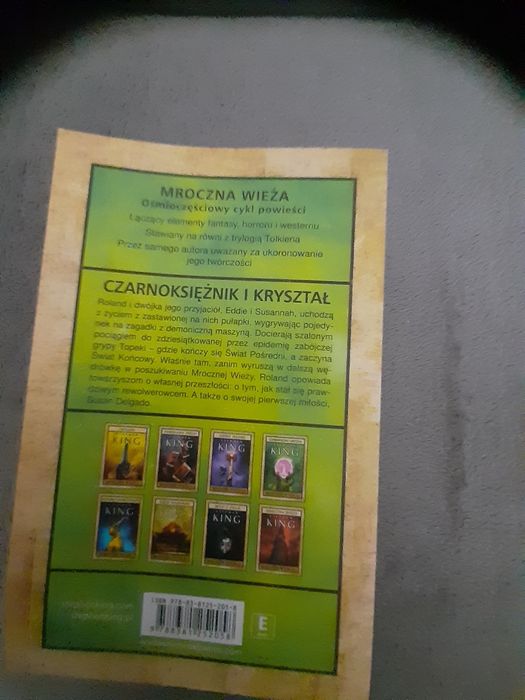 Stephen King Czarnoksiężnik i Krysztal