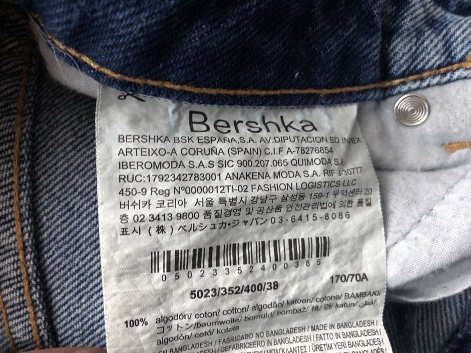 Spodnie jeans damskie Breshka r.38