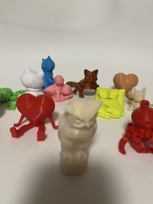 Вироби надруковані на 3D принтері