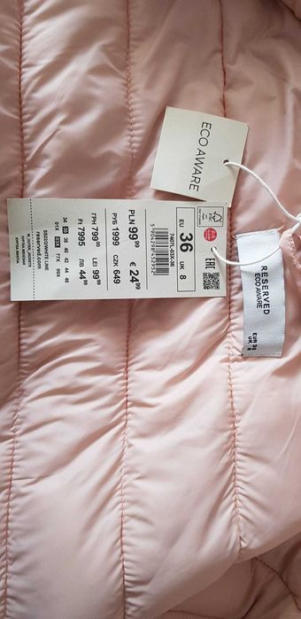 Nowa Kurtka Reserved  36 Eco Aware