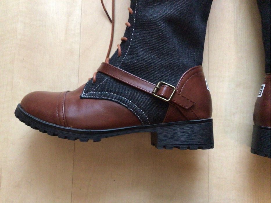 Buty  - Jeans -  Sztyblety, buty wysokie - NOWE rewelacyjne