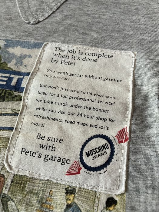 Longsleeve MOSCHINO rozm. M 100% orginal