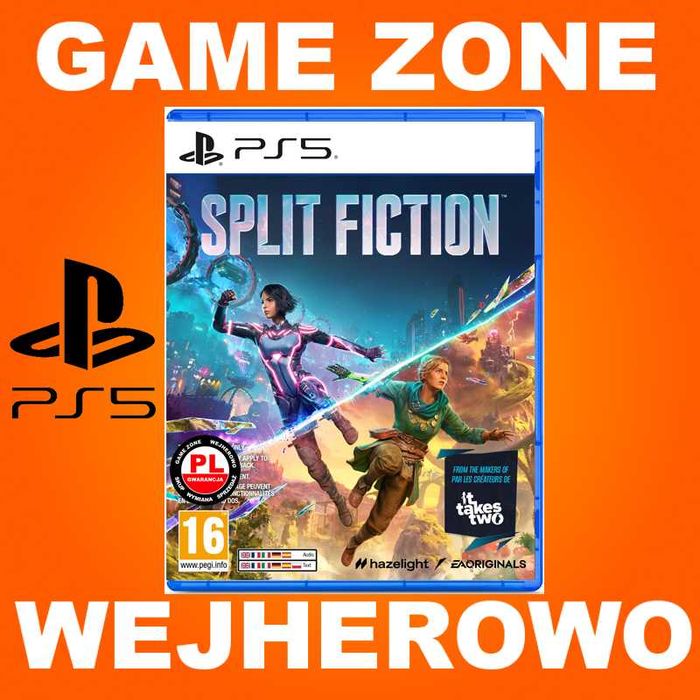 Split Fiction PS5 = PŁYTA PL = sklep Wejherowo