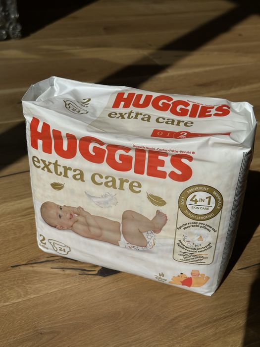 Підгузники Huggies 2 розмір нові