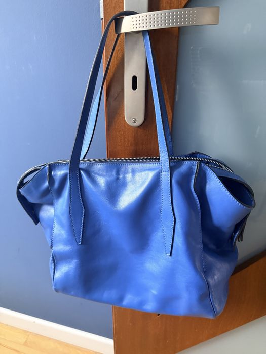 VENEZIA piękna skórzana torebka A4