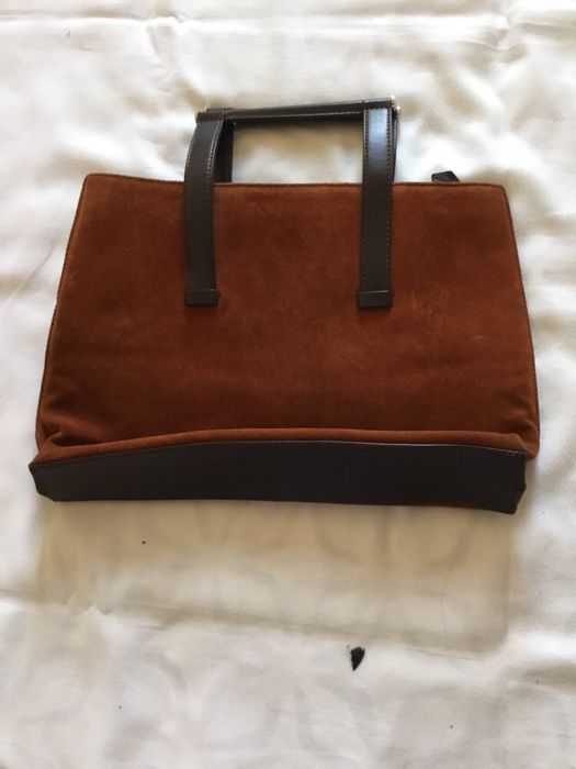 Brown suitcase