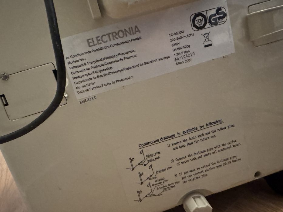 Ar Condicionado Portatil Antigo