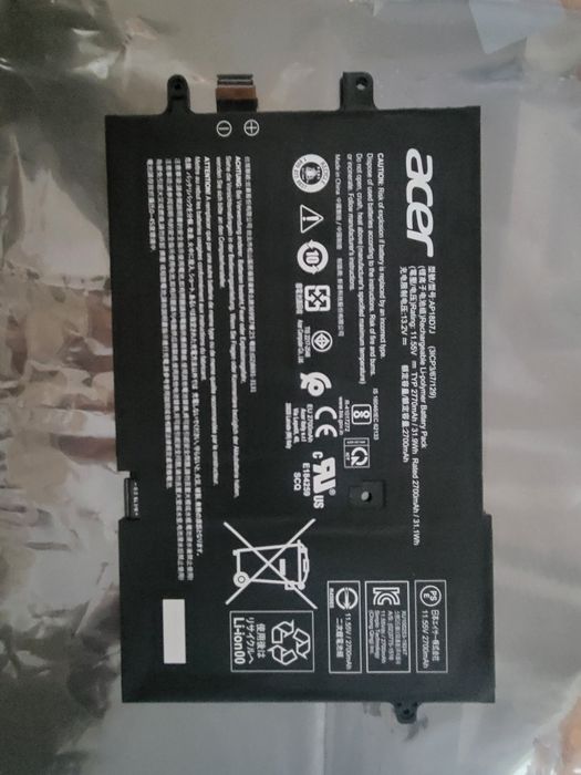 Батарейка на ноутбук acer AP18D7J (3ICP3/67/129)