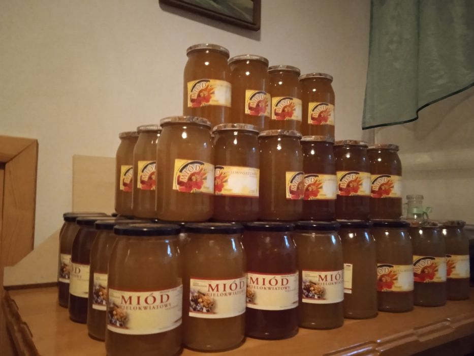 Miód z małej rodzinnej paski