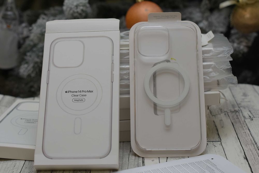 Оригинальный прозрачный чехол Clear Case iPhone Magsafe анимация