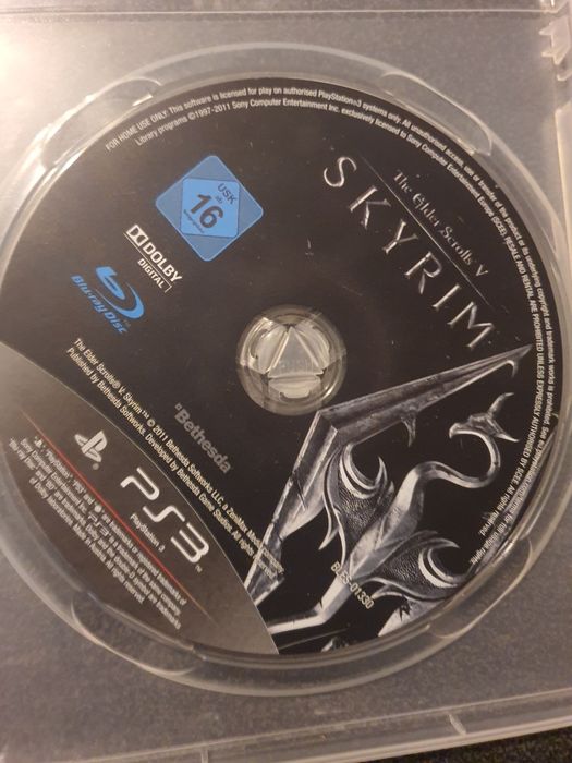 Sprzedam Skyrim Ps3 PlayStation 3 Stan idealny wydanie Kompletne