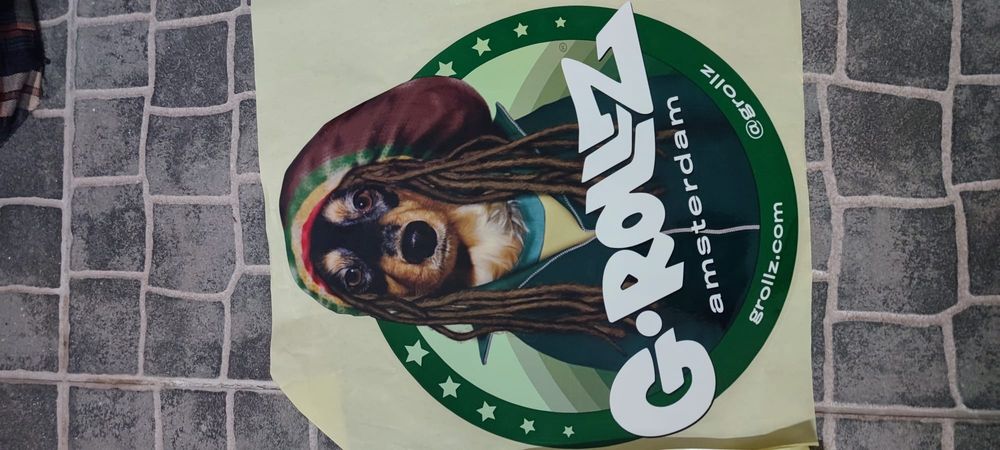 Pack 4 stickers grandes G-Rollz Amsterdam