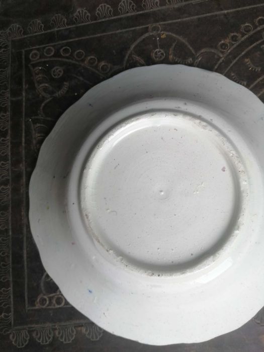 saladeira pequena antiga em faiança