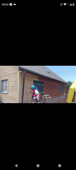 Piaskowanie elewacji