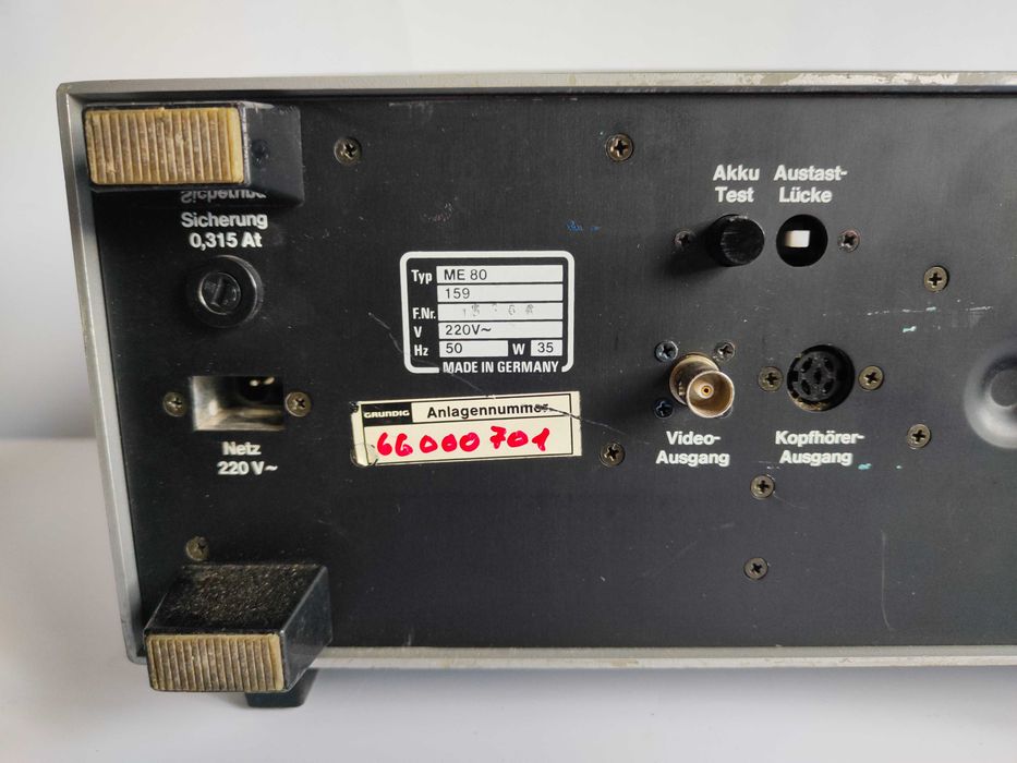 Grundig Antennenmess Empfänger ME 80 miernik antenowy vintage