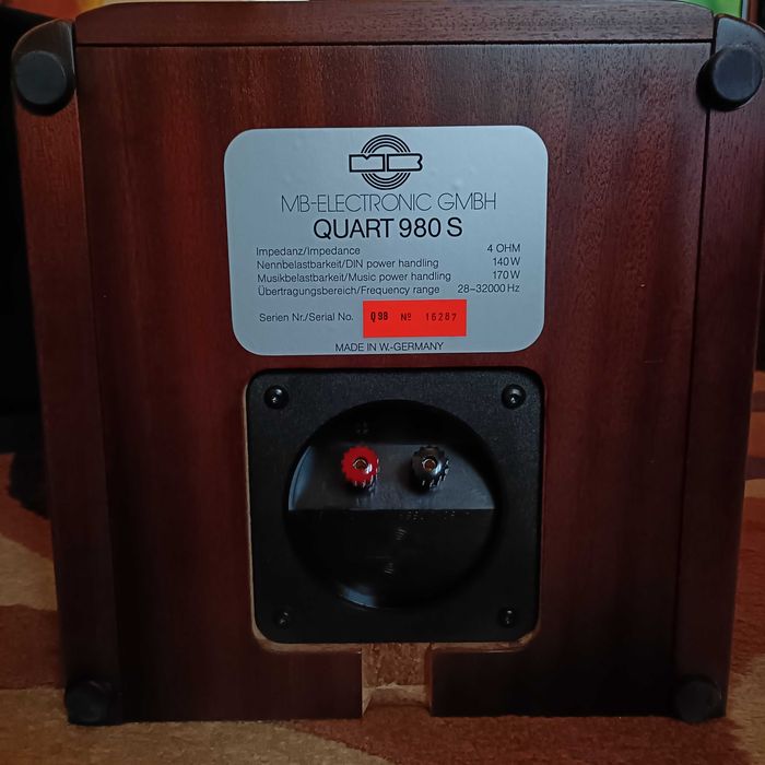 Kolumny głośniki MB quart 980s