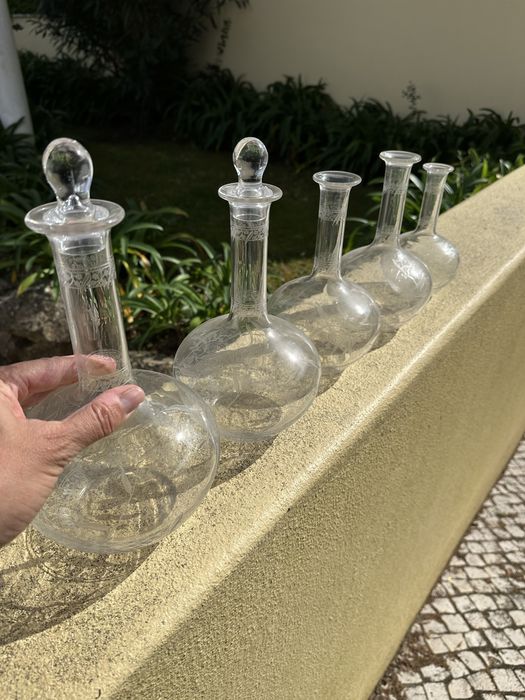 Jarros, frascos e decanters