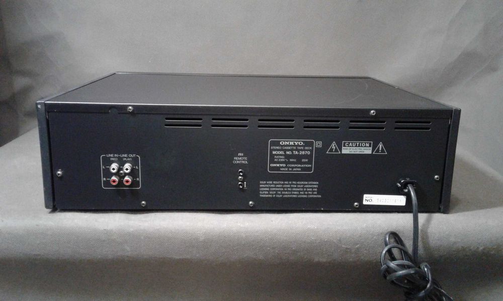 ONKYO TA-2870, magnetofon kasetowy