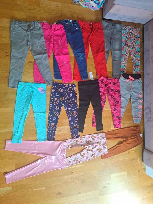 Wielka paka ubranek 60szt. Rozm. 98/104 dziewczynka