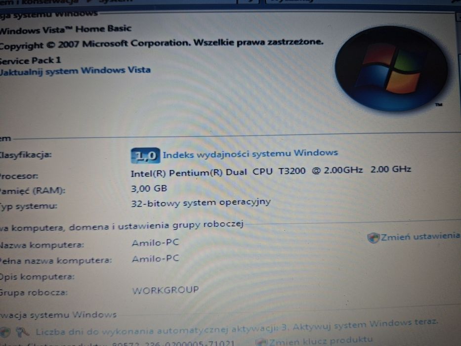 Laptop Fujitsu Siemens Amilo li 3710