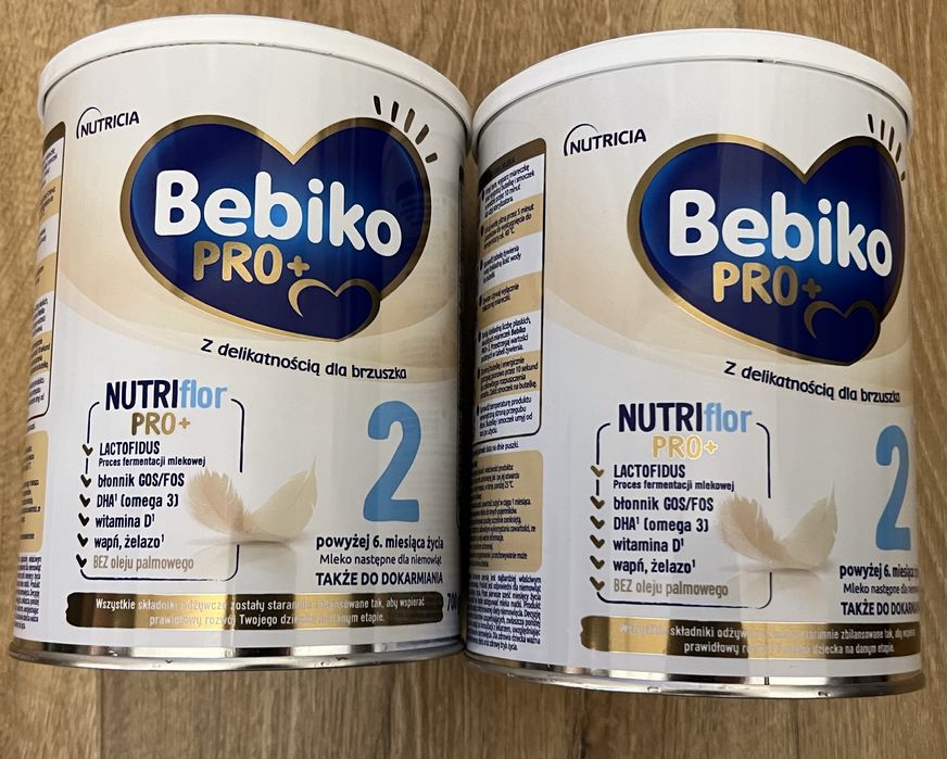 Mleko modyfikowane Bebiko PRO+ 2 - 2 puszki