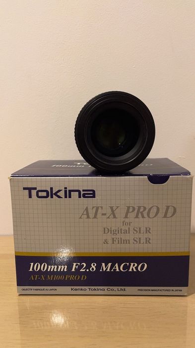 Objetiva TOKINA AT-X Pro D 100mm F2.8 MACRO