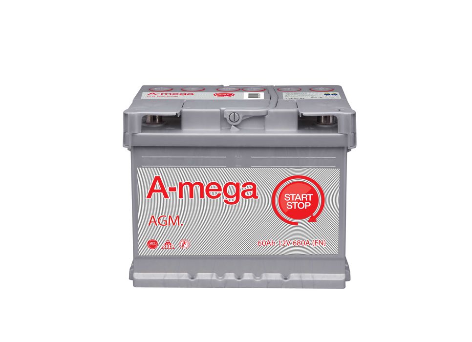 Akumulator Amega Megatex AGM 60Ah 680A