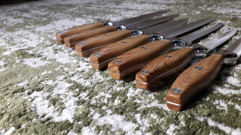 Набор кухонных ножей очень острые ножи ніж для кухні набір ножів