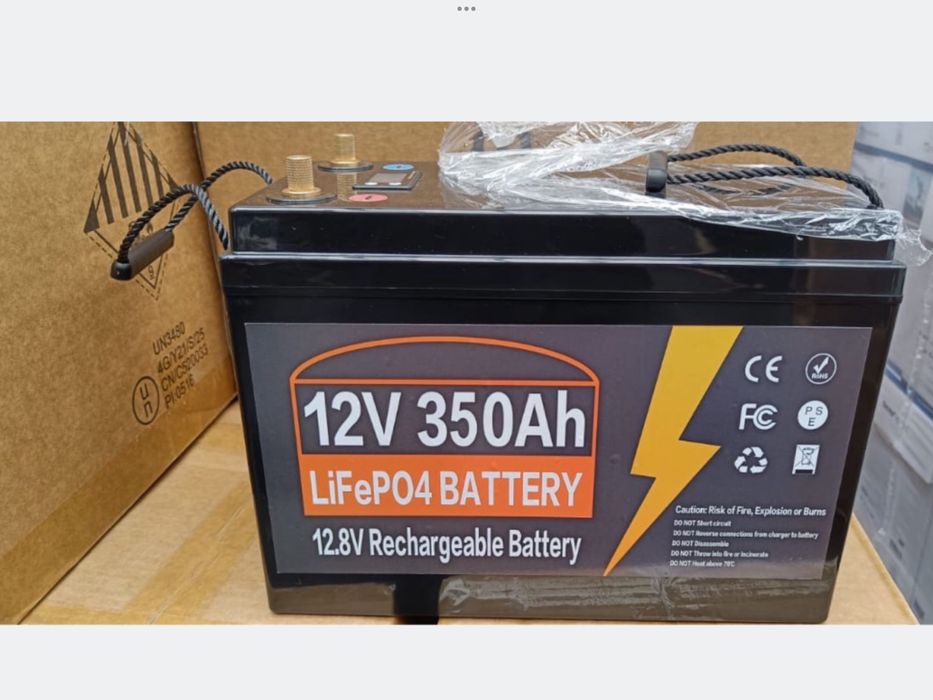 Акумуляторна батарея LiFePO4  12v 350Ah   4480Wh.З ЗАРЯДНИМ!