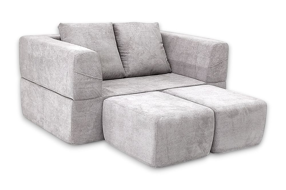 Безкаркасний розкладний диван Експромт 1,6 в тканині Доріс