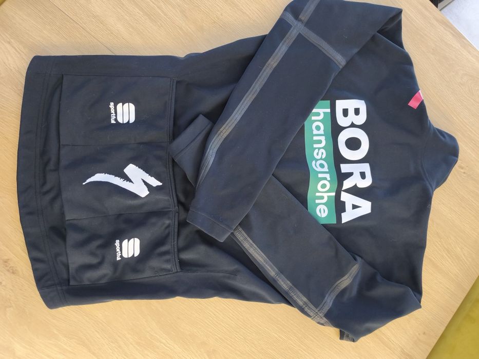Bluza kolarska pro team Bora Hansgrohe s  fiandre