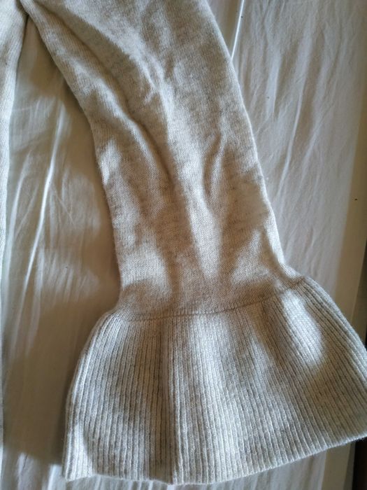 Теплое шерсть с кашемиром брендовое платье-свитер Banana Republic