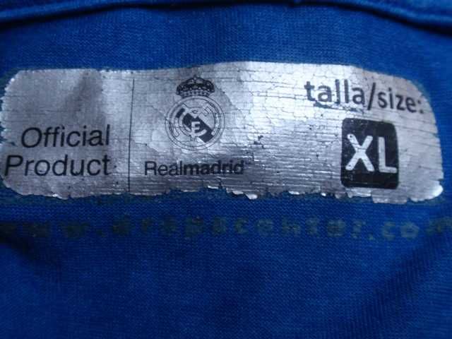 Ronaldo #7 Real Madryt vintage koszulka Draps Center XL