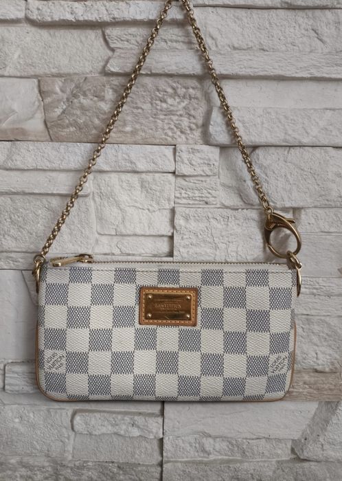 Louis Vuitton Milla Pochette Damier Azur MM Old Vintage Oryginalna