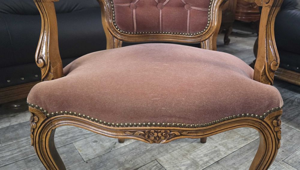 Krzesło / Fotelik / Fotel / W Stylu Ludwikowskim / Ludwik /