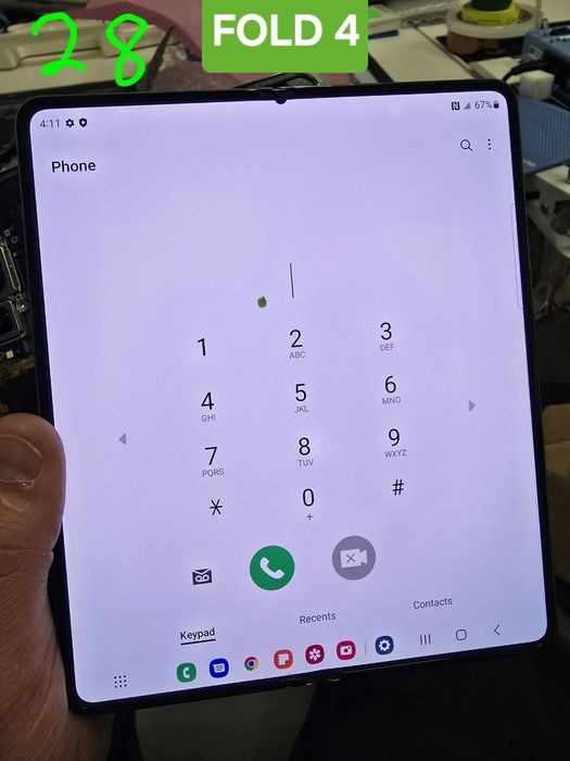 Дисплеї Samsung Galaxy Fold 3/4/5 з дефектами