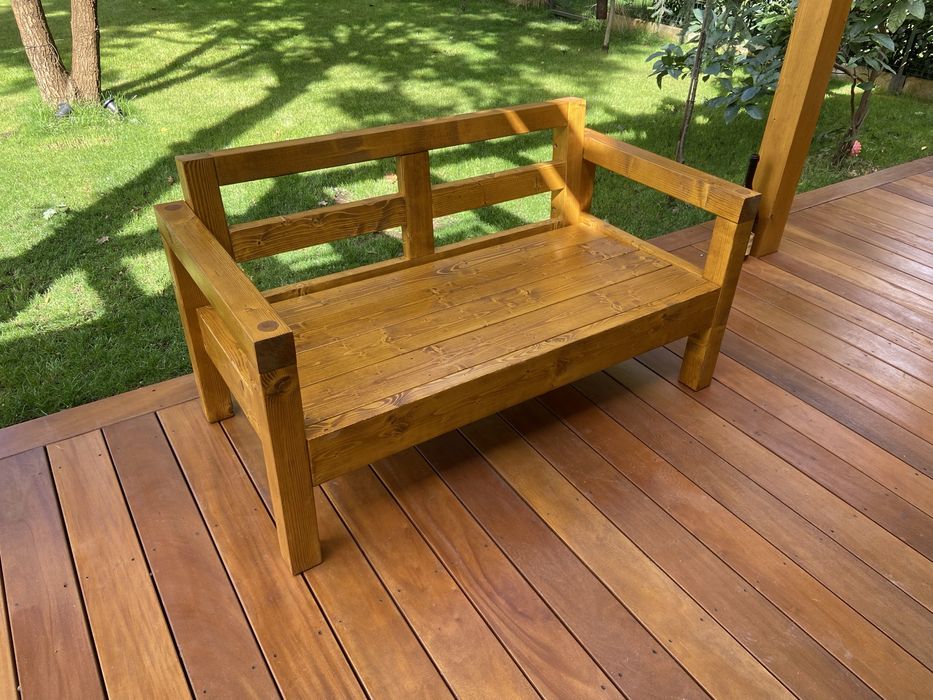 Drewniana SOFA 3os . Mozliwy zestaw