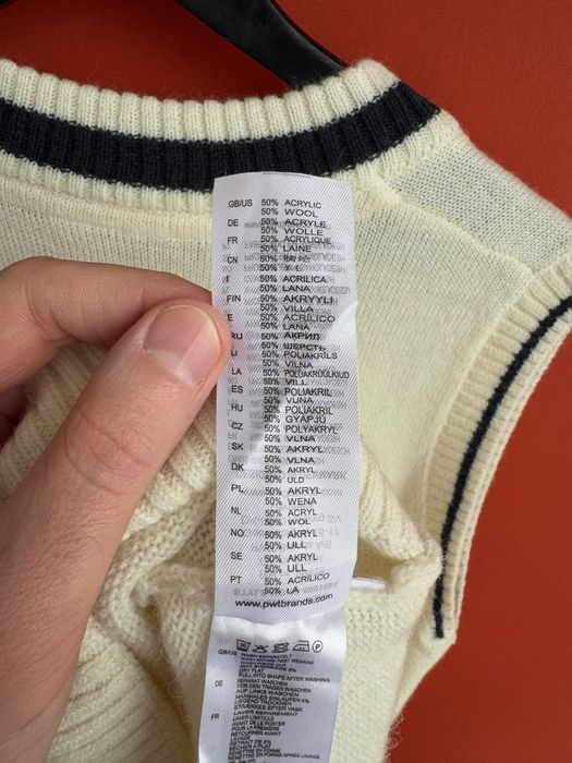 Lindbergh Оригінал чоловічий жилет жилетка безрукавка светр розмір S M