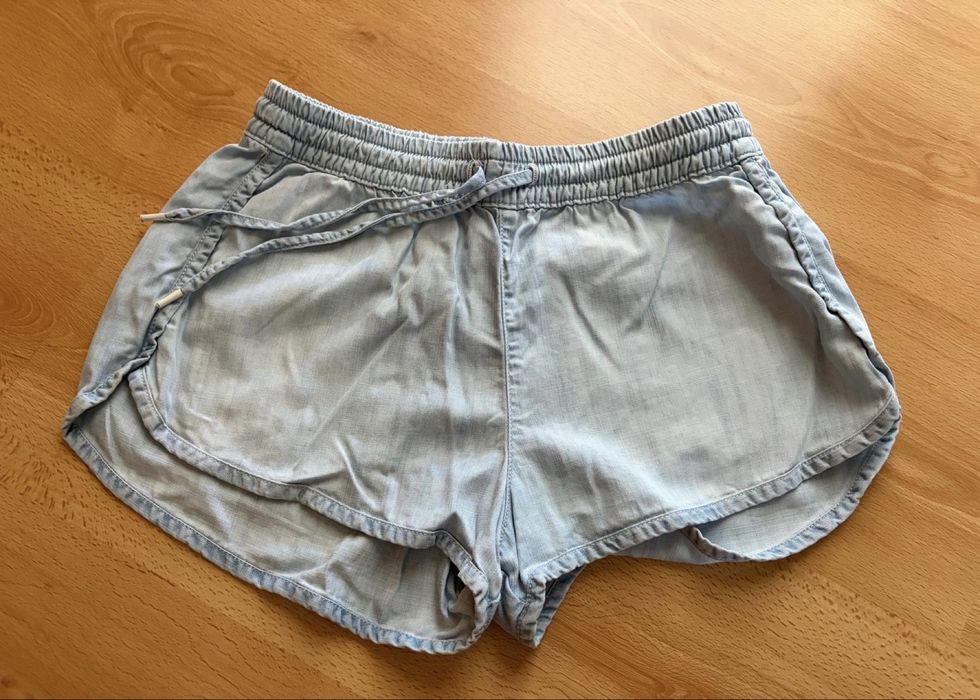 Calções azuis - H&M