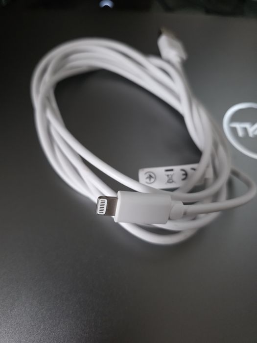 Cabo Apple Lightning USB-A – Branco