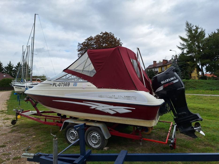 Łódź motorowa, motorówka Bayliner Suzuki 140kM zimowa cena